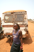 Sierra Leone, Freetown: on the road